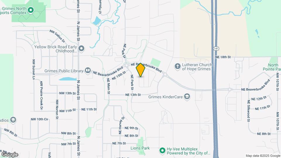 1403 NE Savana Dr Map and Location Details