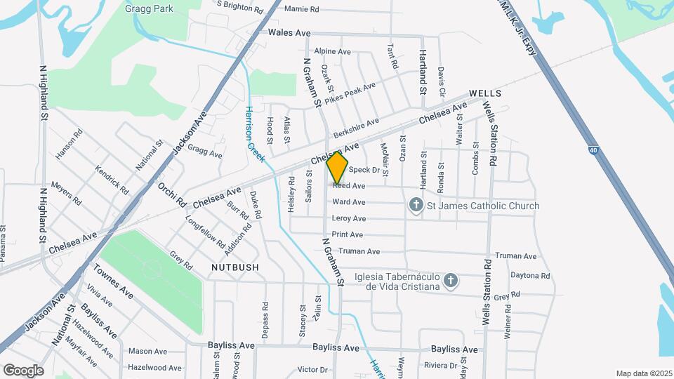 4025 Reed Ave Map and Location Details