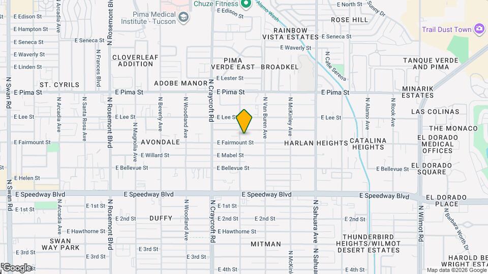 1410 N Jefferson Ave Mapa y Detalles de la Ubicación