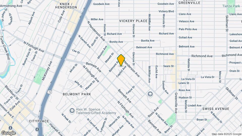 5205 Capitol Ave Map and Location Details