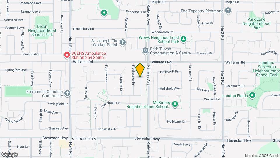 10251 Cornerbrook Cres Map and Location Details