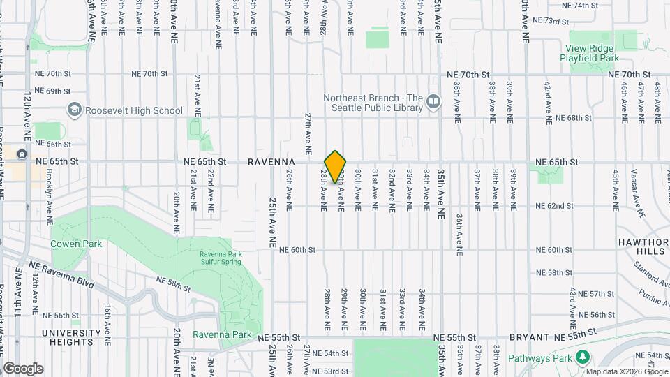 6225 29th Ave NE Map and Location Details