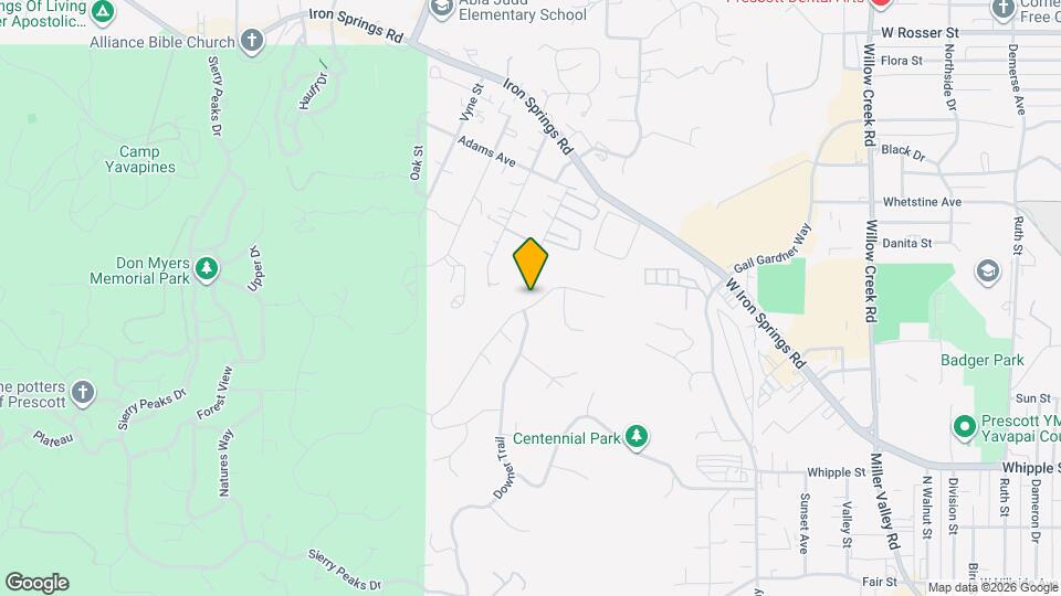 1340 Rockwood Dr Map and Location Details