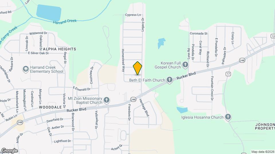 103 Fieldstone Dr Map and Location Details