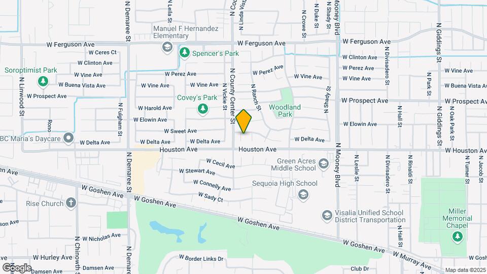 1444 N Linda Vista Ct Map and Location Details