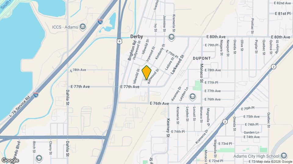 7711 Kenwood St Mapa y Detalles de la Ubicación