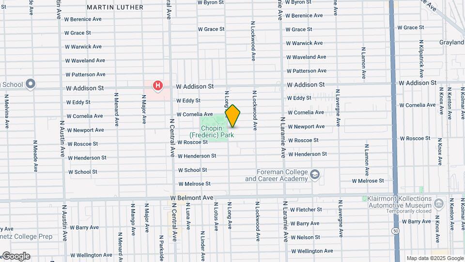 5353 W Newport Ave, Unit 2nd floor Map and Location Details