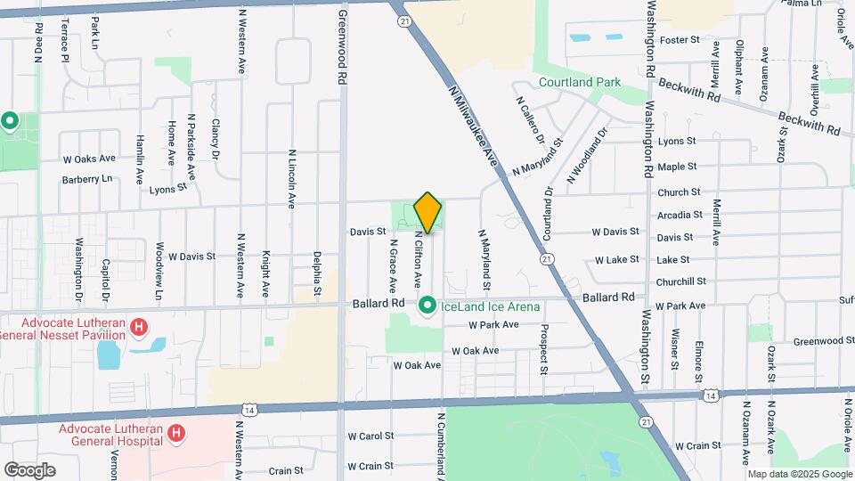 9063 N Clifton Ave Mapa y Detalles de la Ubicación