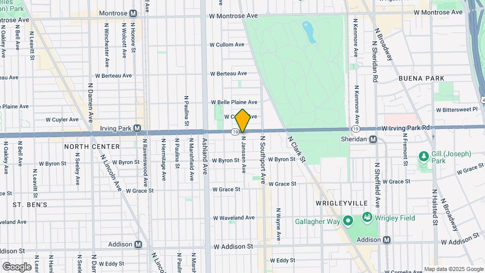 3946 N Janssen Ave Map and Location Details