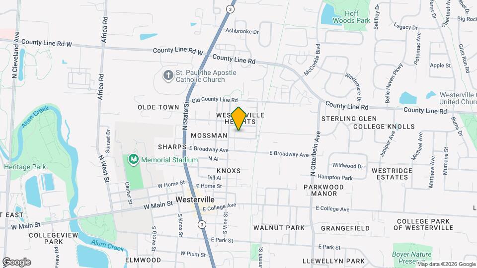 126 Mossman Ave, Unit 126 Map and Location Details