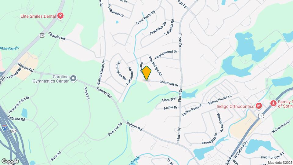 125 Foxhunt Rd Map and Location Details