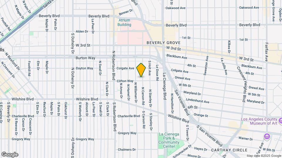 8643 Clifton Way Map and Location Details