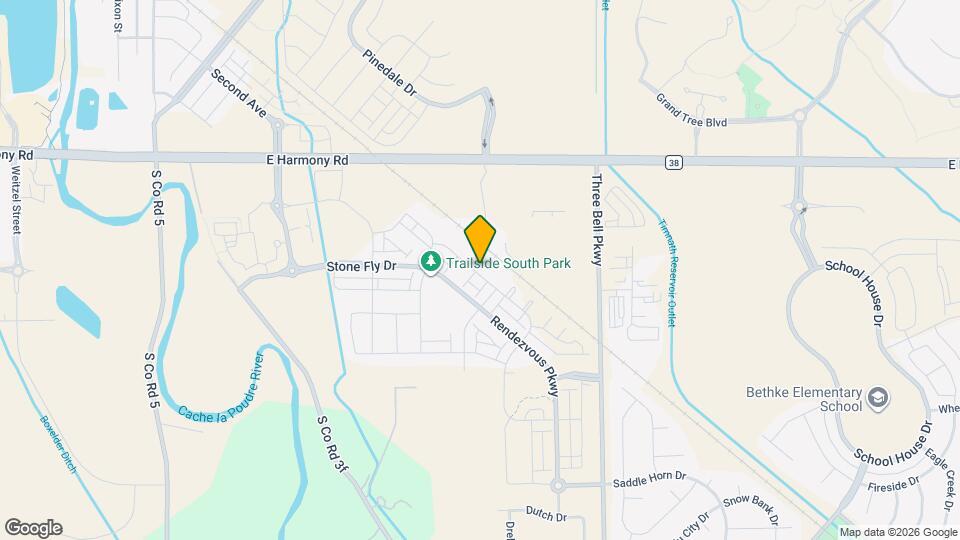 4888 Denys Dr. Map and Location Details