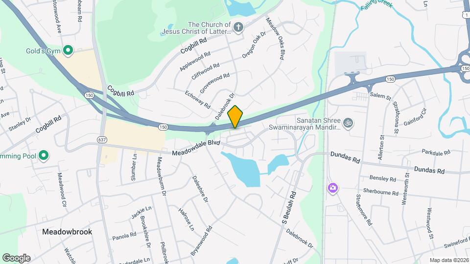 3618 Luckylee Crescent Map and Location Details