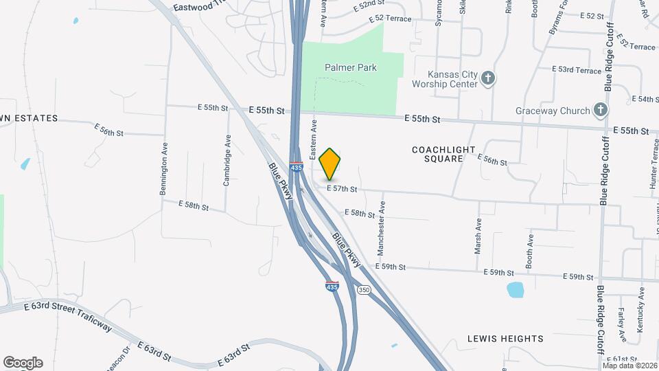 7406 E 57th St Map and Location Details