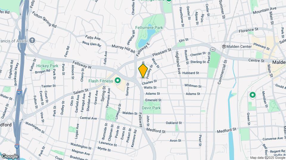 66 Gale St, Unit #2 Mapa y Detalles de la Ubicación