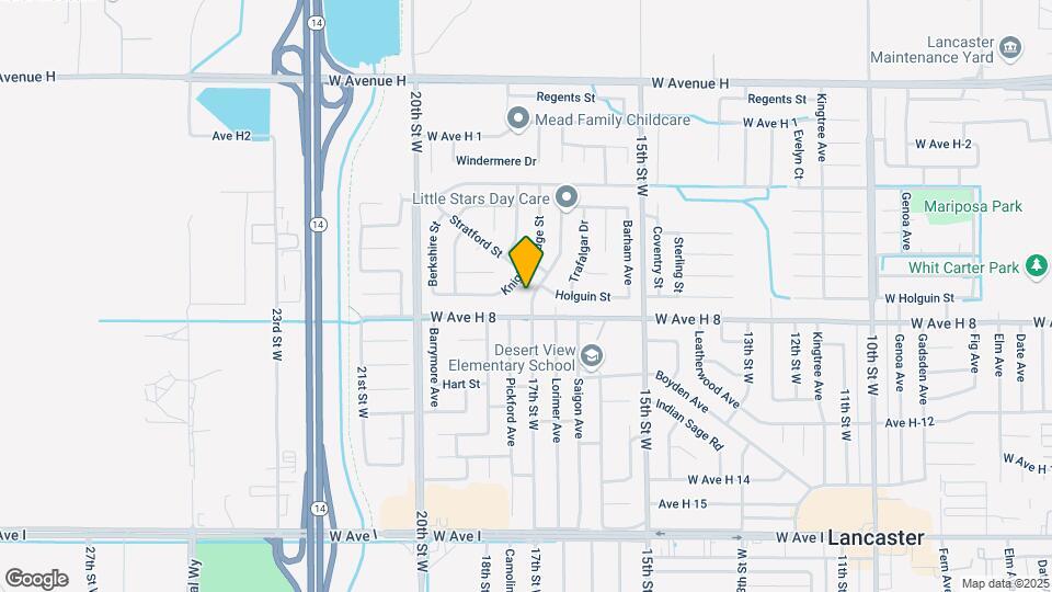 45611 17th St W Map and Location Details