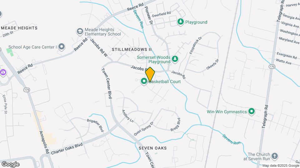 1805 Falcon Ct Map and Location Details