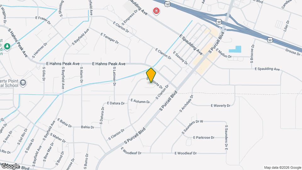 449 S Laporte Dr Map and Location Details