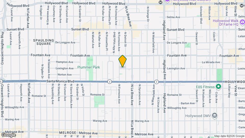 7156 Lexington Ave, Unit 7154 Map and Location Details