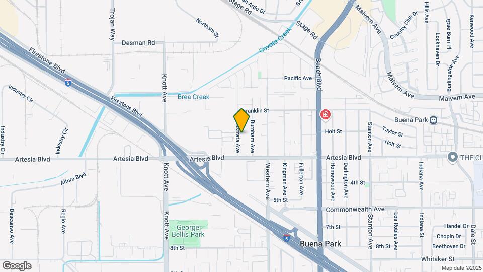 5866 Rostrata Ave Map and Location Details