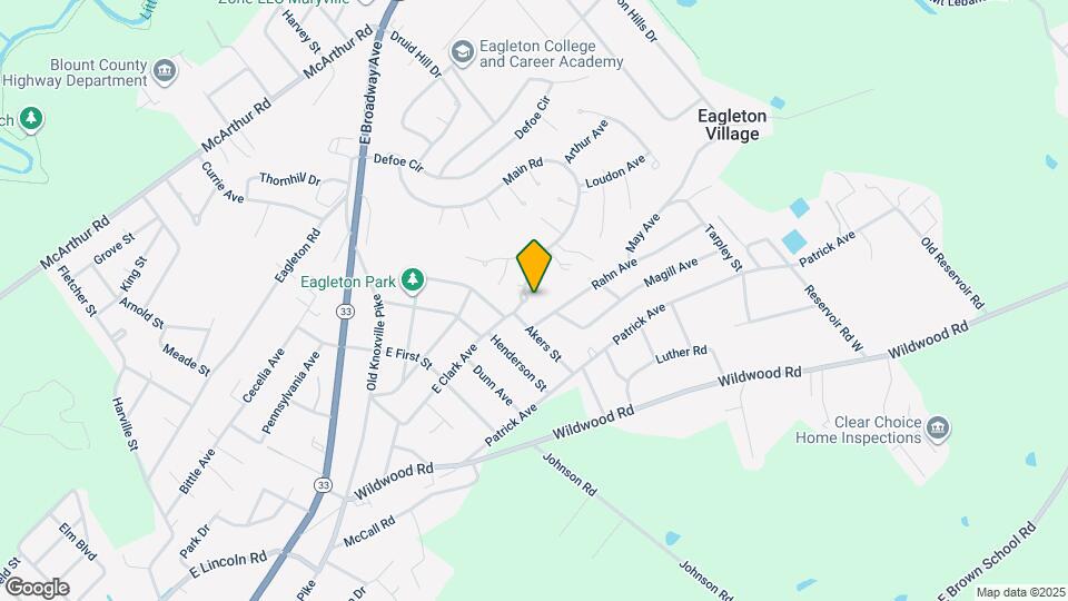 720 Houston Ave Map and Location Details