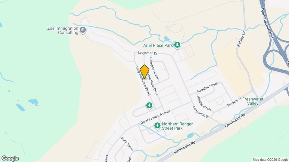 42 Lady Anderson Street Map and Location Details