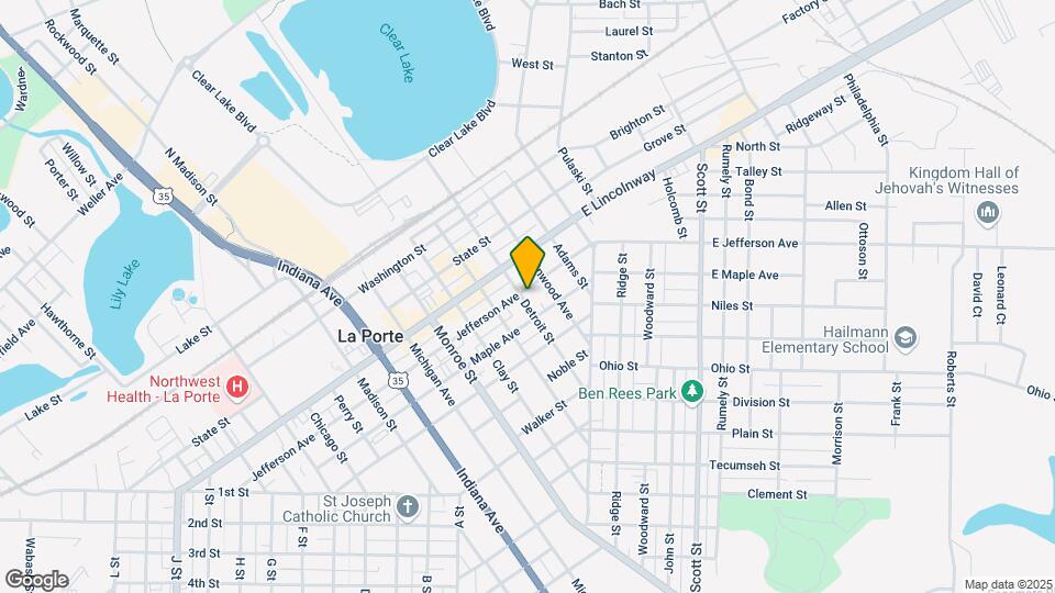 312 Jefferson Ave Mapa y Detalles de la Ubicación