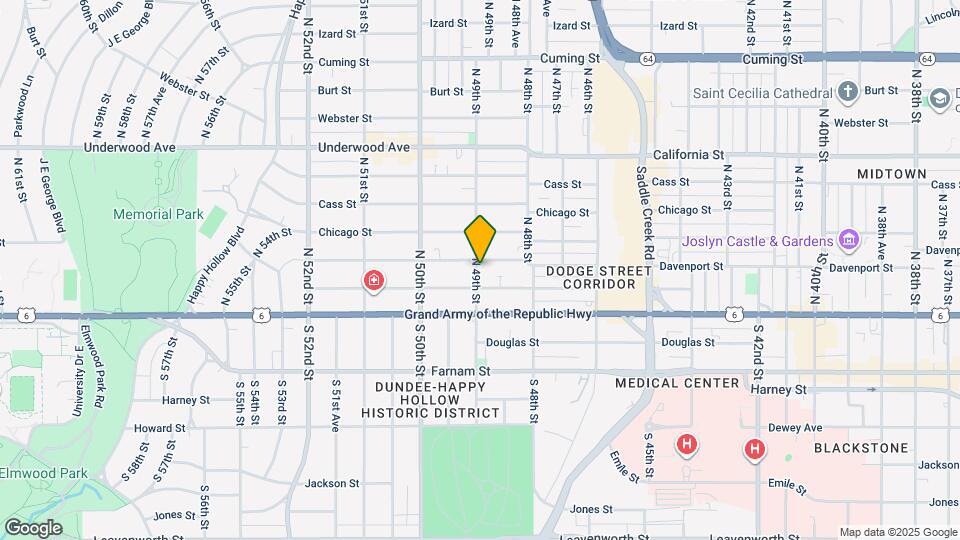 217 N 49th St Map and Location Details