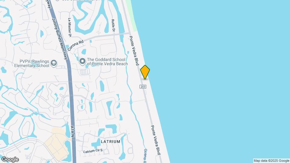 657 Ponte Vedra Blvd Map and Location Details