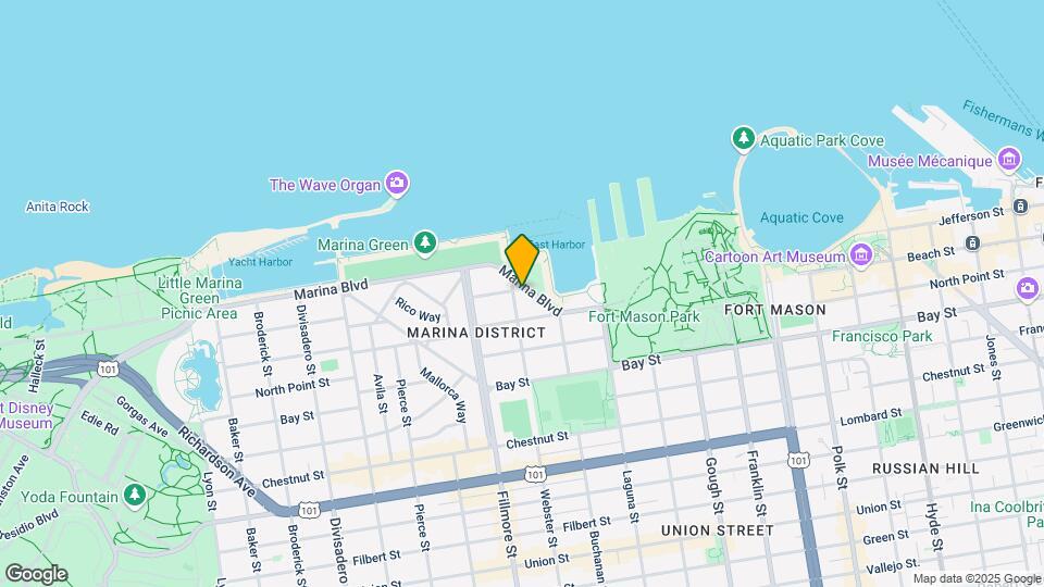 181 Marina Blvd Map and Location Details