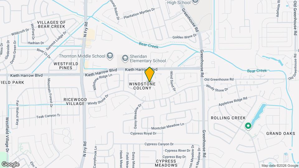 4803 Windcross Ct Map and Location Details