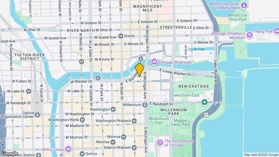 68 E Wacker Pl Map and Location Details