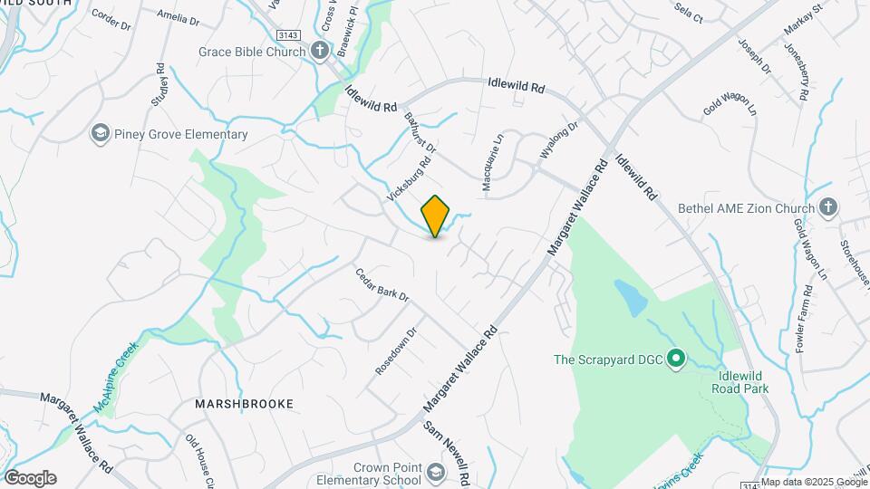 9344 Tibble Creek Way Map and Location Details