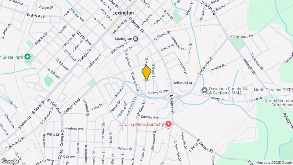 231 Fairview Dr Map and Location Details