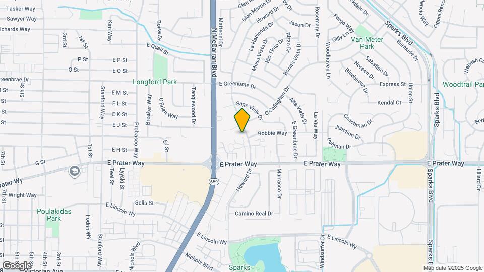 986 Ridgewood Dr Map and Location Details