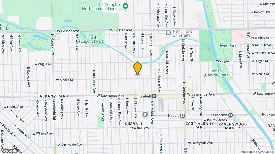 4901 N Saint Louis Ave Map and Location Details
