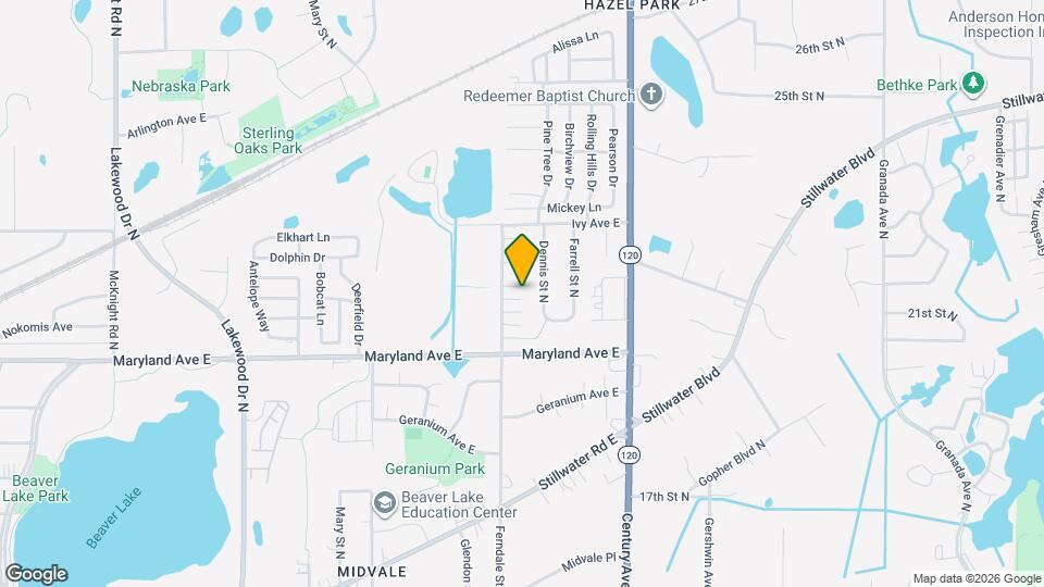 1244 Ferndale St N Map and Location Details