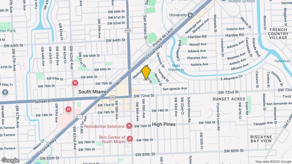 The Standard at Coral Gables-Student Housing Map and Location Details