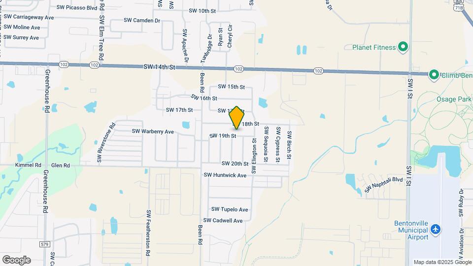 2304 SW 19th St Map and Location Details