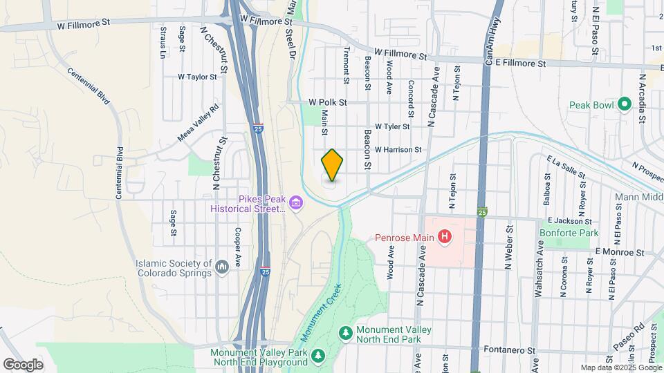 455 W Van Buren St Map and Location Details