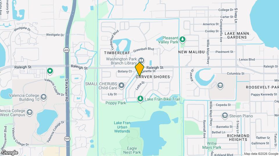 5222 Lanette St Map and Location Details