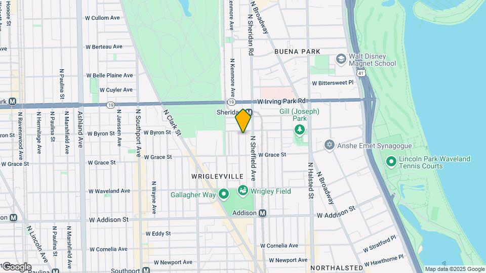 3837 N Kenmore Ave Map and Location Details