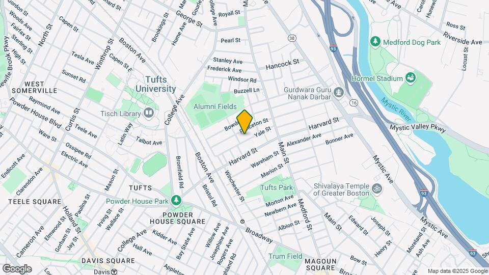 57 Yale St Mapa y Detalles de la Ubicación