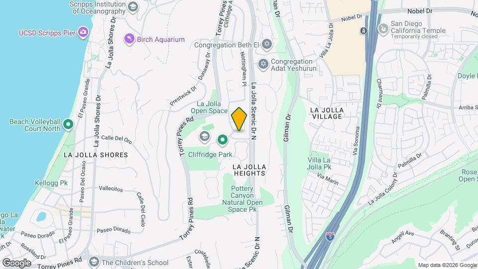 8383 Cliffridge Ln Map and Location Details