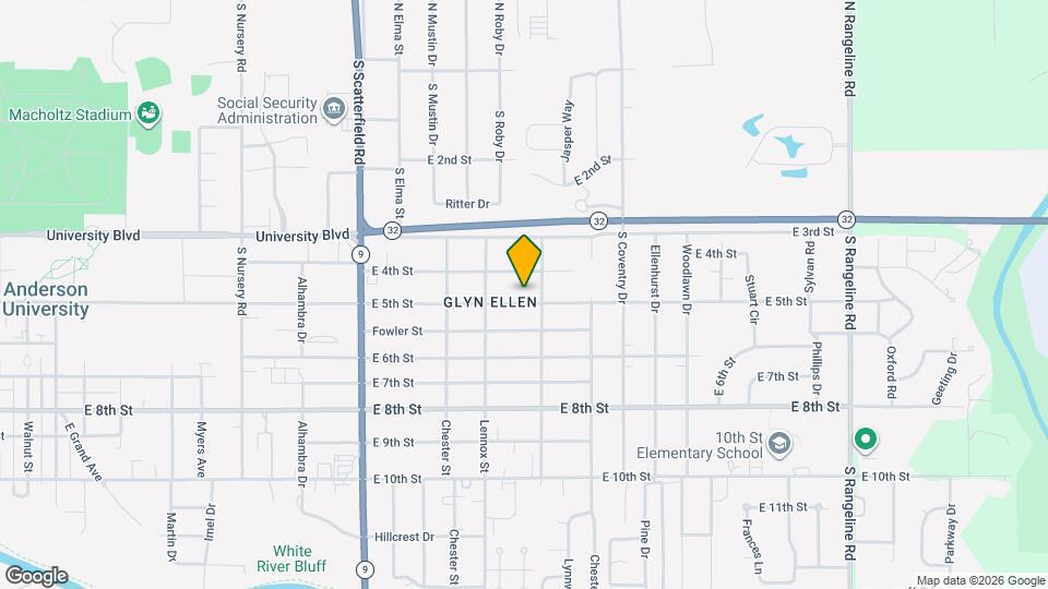 2518 E 5th St Map and Location Details