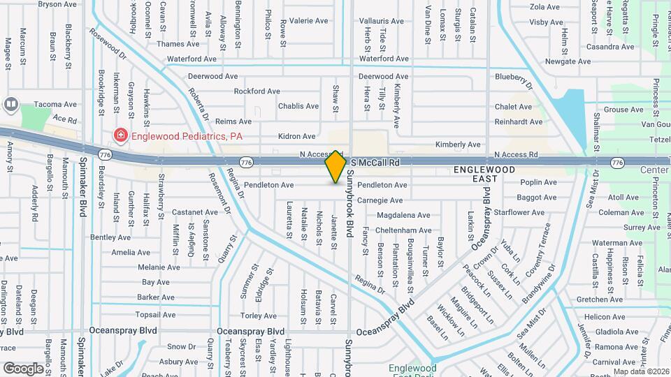 10499 Pendleton Ave Mapa y Detalles de la Ubicación