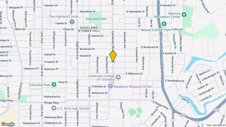2519 Centenary Blvd Map and Location Details