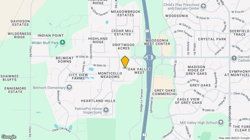 5620 Meadow View Dr Mapa y Detalles de la Ubicación