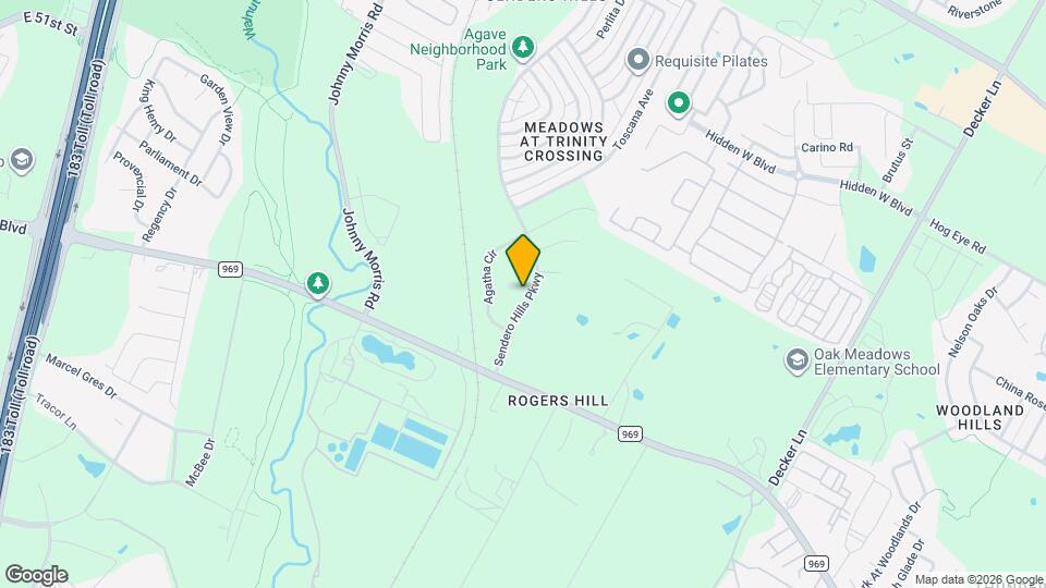 5334 Sendero Hills Pkwy Map and Location Details